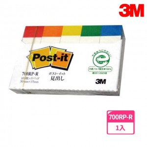 3M Post-it 700RP-R環保紙質標籤貼