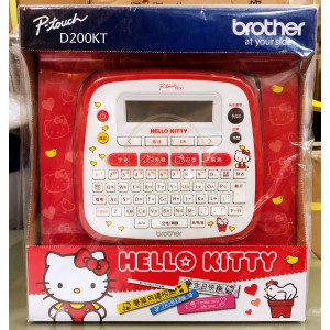 Brother PT-D200KT手提式標籤機 Hello Kitty 限定版
