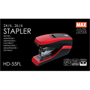 MAX HD-55FL釘書機 (24/6，26/6書釘適用)