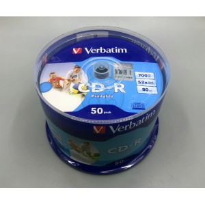 Verbatim 威寶 CD-R可打印光碟