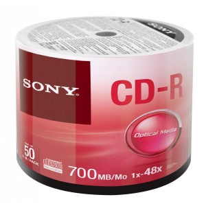 Sony CD-R 700MB 52x (1隻)