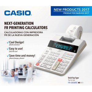 CASIO 卡西歐 FR-2650RC 打印型計算器