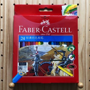 Faber-Castell 輝柏嘉 經典木顏色筆 24色